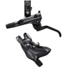 Тормоз дисковый SHIMANO DEORE, M6100, j-kit, BL(правый)/BR(задний), полимерные колодки, 1700мм