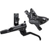 Тормоз дисковый SHIMANO DEORE, M6100, j-kit, BL(правый)/BR(задний), полимерные колодки, 1700мм
