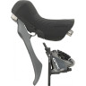 Тормоз дисковый SHIMANO GRX, ST-RX810-LA/BR-RX810, левый, рычаг под диск тормоза с кулером для 160мм