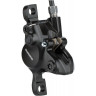 Тормоз дисковый SHIMANO MT MT200, BL(правый)/BR(задний), полимерные колодки, 1700мм, черный