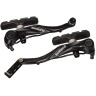Тормоз v-br SHIMANO ALIVIO, T4000, передние, колодки S65T, черный