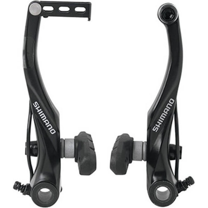 Тормоз v-br SHIMANO ALIVIO, T4010, задние колодки S70C, черный