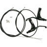 Тормозная ручка SHIMANO BL-R550 черная, правая/левая, тросик+оплетка (комплект)