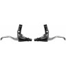 Тормозная ручка SHIMANO BL-R780, правая+левая, трос+оплетка, серебристый
