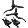Тормозная ручка SHIMANO MT400, левая, черный