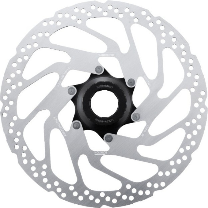 Тормозной диск SHIMANO EM300, 203мм, C.LOCK с внутренними и внешними шлицами