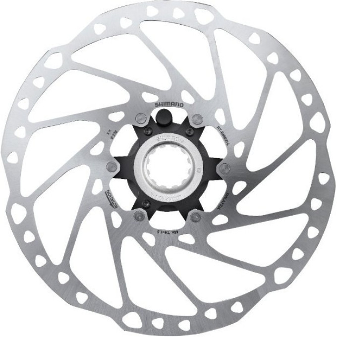 Тормозной диск SHIMANO EM600, 180мм, C.LOCK внешние шлицы, с магнитом
