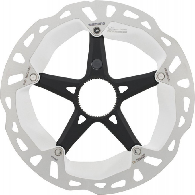 Тормозной диск SHIMANO EM810, 203мм, C.LOCK с внешними шлицами