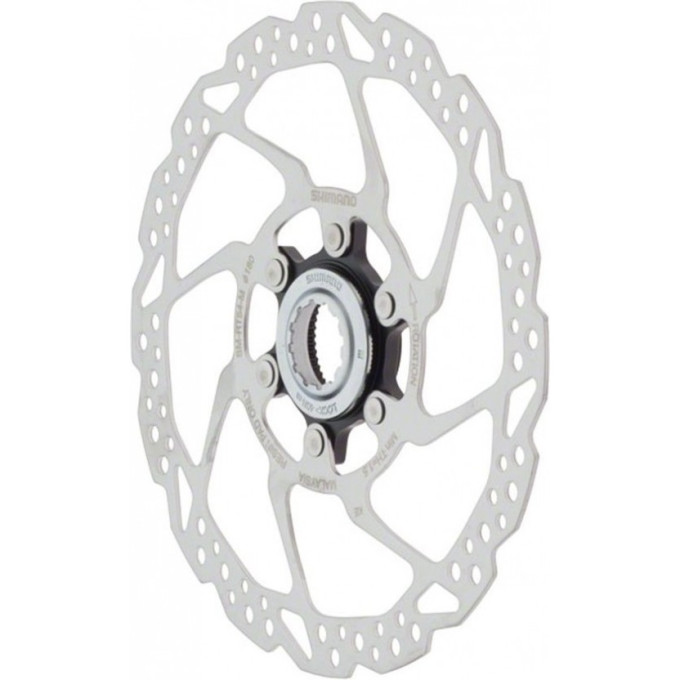 Тормозной диск SHIMANO, RT26, 180мм, 6-болт, только для пластиковых колодок