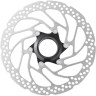 Тормозной диск SHIMANO RT30, 203мм, C.LOCK, только для пластиковых колодок