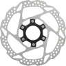 Тормозной диск SHIMANO RT54, 160 мм, CENTER LOCK, только для пластиковых колодок ESMRT54S