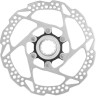Тормозной диск SHIMANO RT54, 160мм, C.LOCK, ВНЕШН. ШЛИЦЫ СТОП. КОЛЬЦА ТОЛЬКО ДЛЯ ПЛАСТ КОЛОД