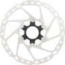 Тормозной диск SHIMANO RT64, 160мм, C.LOCK, с стопорным кольцом внешние шлицы
