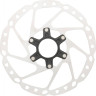 Тормозной диск SHIMANO RT64, 180мм, C.LOCK, с стопорным кольцом внешние шлицы