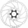 Тормозной диск SHIMANO RT64, 203мм, C.LOCK, с стопорным кольцом, внешние шлицы