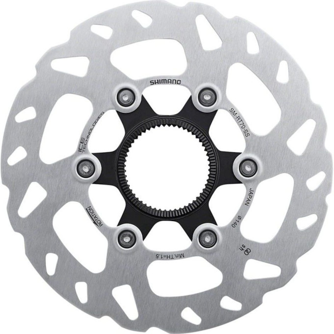 Тормозной диск SHIMANO SLX, RT70, 140 мм, CENTER LOCK