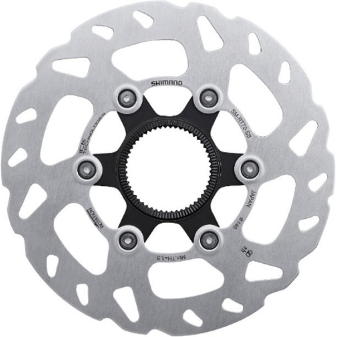 Тормозной диск SHIMANO SLX, RT70, 140мм, C.LOCK, с внешним шлицом