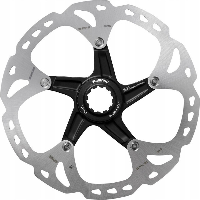 Тормозной диск SHIMANO XT RT81, 180 мм, CENTER LOCK