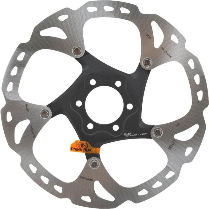 Тормозной диск SHIMANO XT, RT86, 180 мм, 6-болтов