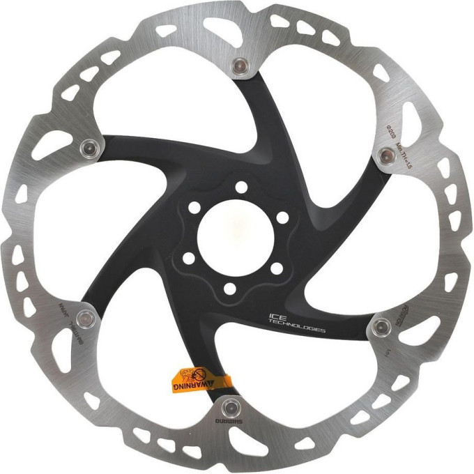 Тормозной диск SHIMANO XT, RT86, 203 мм, 6-болтов