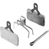 Тормозные колодки, для дисковых тормозов SHIMANO G03S, полимерные, пара, с пружин, с шплинтом