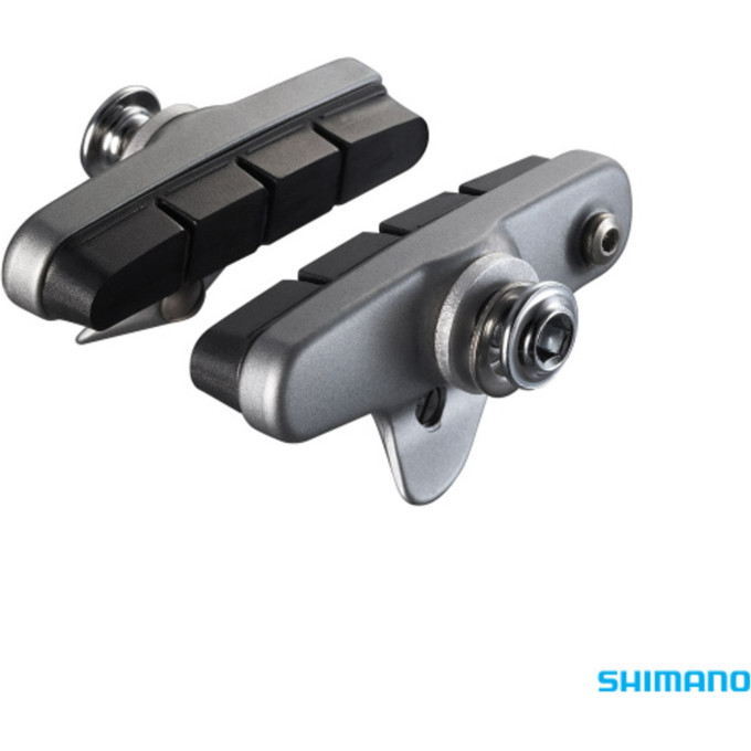 Тормозные колодки, шоссейные SHIMANO R55C4, пара, для BR-5800, серебристый