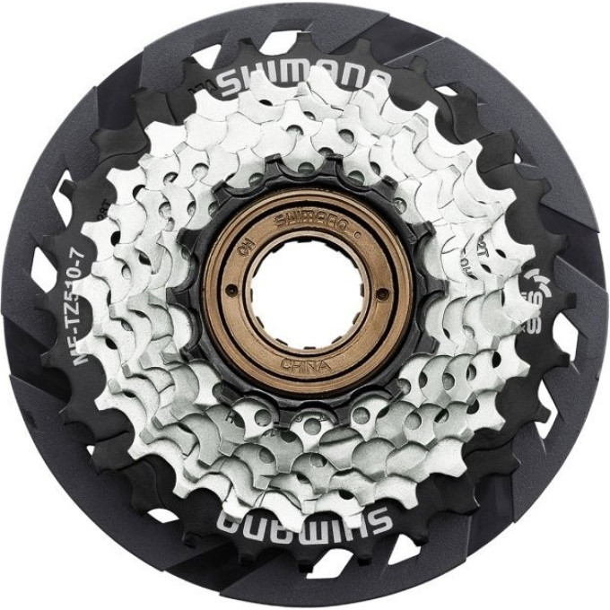 Трещотка SHIMANO TZ510, 7 скоростей, 14-34, с защитой