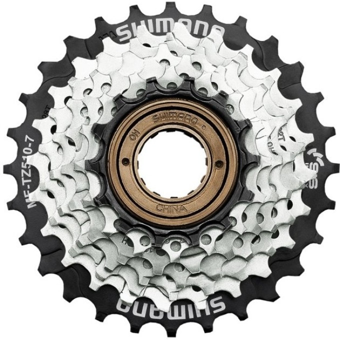 Трещотка велосипедная SHIMANO TOURNEY TZ510, 7 скоростей, 14-28