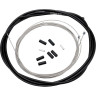 Трос и оплетка переключателя SHIMANO SP40, оплетка 1700 мм черная, трос 1.2X2100 мм нержавейка, 2 штуки, Y60098501