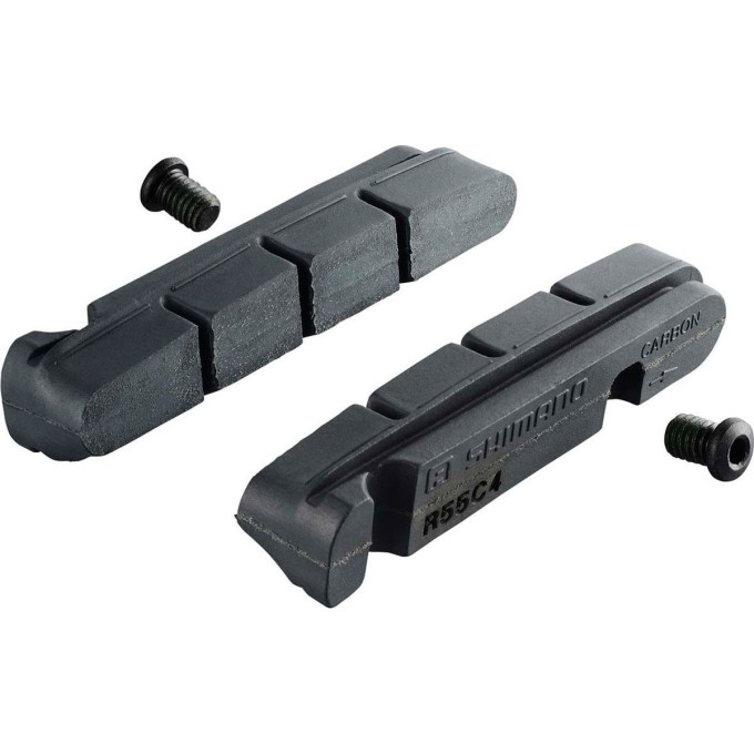 Вкладыш тормозной колодки, шоссейные SHIMANO R55C4, пара, для DA, Ultegra, 105