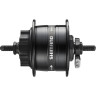 Втулка динамо SHIMANO 3D32, 36 отверстий, 6V-3W, под гайки, диск под 6 болтов с SM-DH10, черный