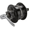 Втулка динамо SHIMANO 3D32, 36 отверстий, 6V-3W, под гайки, диск под 6 болтов с SM-DH10, черный