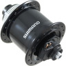 Втулка динамо SHIMANO DEORE UR700-3D, 32 отверстия, 6V-3W, QR, C. LOCK, SM-DH10, черная, для колес 26-28