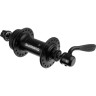 Втулка передняя SHIMANO ALIVIO, M4050, 32 отверстий, C.LOCK, черная, QR 133 мм