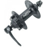 Втулка передняя SHIMANO DEORE, M525A, 32 отверстия, QR, 6-болтов, черный