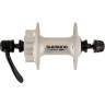 Втулка передняя SHIMANO M475, 32 отверстий, 6-болт, QR, серебристый