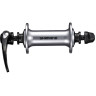 Втулка передняя SHIMANO SORA RS300, 32 отверстия, QR 129 мм, серебристый