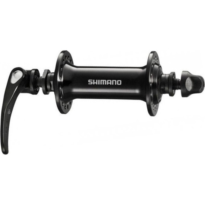 Втулка передняя SHIMANO SORA RS300, 32 отверстия, QR 133 мм, черный