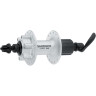 Втулка задняя SHIMANO M475, 36 отверстий, 8/9 скоростей, 6-болт, QR 166 мм, серебристый