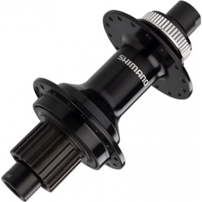 Втулка задняя SHIMANO MT510-B, 32 отв, 12 СК, ПОД ПОЛУЮ ОСЬ 12ММ, OLD 148ММ(БЕЗ ОСИ), ЦВ. ЧЕРНЫЙ