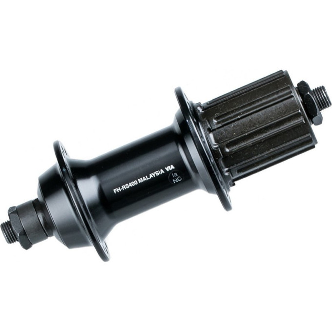 Втулка задняя SHIMANO RS300, 32 отверстия 8/9/10 скоростей QR 163мм, OLD 130мм, черный