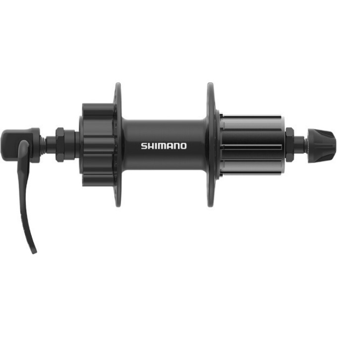 Втулка задняя SHIMANO TX506, 36 отверстий, 8/9/10 скоростей, 6-болт, QR 166мм, черный Old 135мм