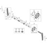 Запасная часть к системе SHIMANO уплотнительное кольцо для SM-CRM85
