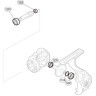 Запчасть для катушки SHIMANO BEARING SET набор подшипников