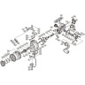 Запчасть для катушки SHIMANO BODY ASSEMBLY корпус