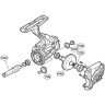Запчасть для катушки SHIMANO GEAR SET набор шестеренок главной пары