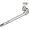 Запчасть для катушки SHIMANO MAIN SHAFT ASSEMBLY шток с кареткой