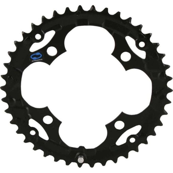 Звезда передняя для велосипеда SHIMANO ALIVIO для FC-M415, 42T, черный