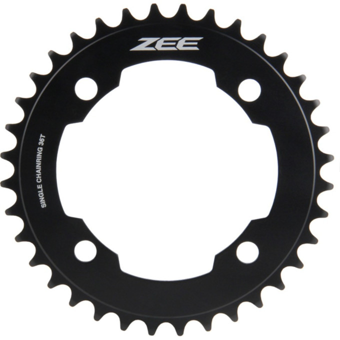 Звезда передняя SHIMANO 36T черного цвета FC-M640