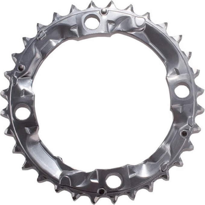 Звезда передняя SHIMANO ALIVIO для FC-M415, 32T, серебристого цвета
